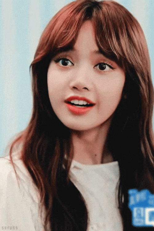 Pretty Lisa Happy And Flattered GIF