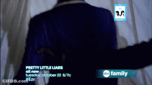 Pretty Little Liars Ad Man In Blue Jacket GIF
