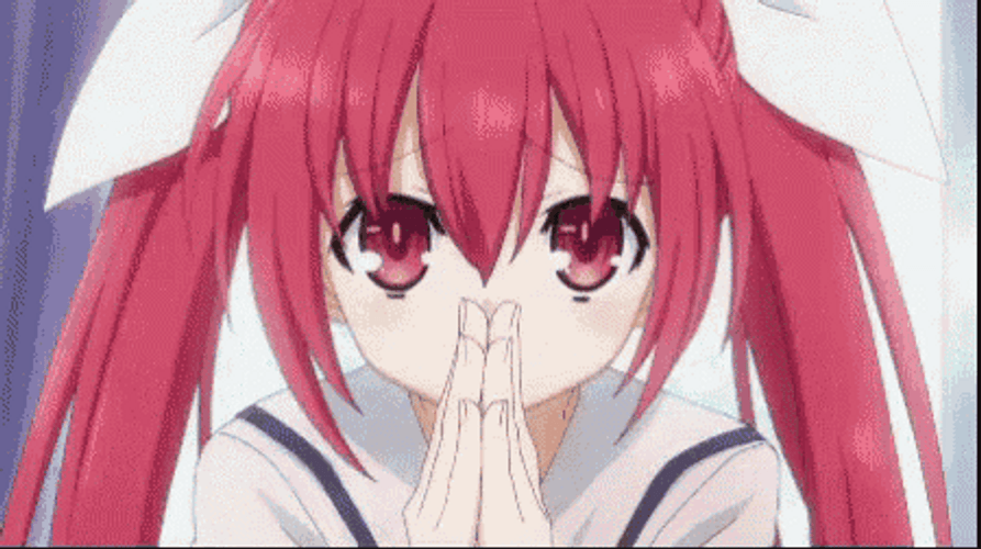 Pretty Please Anime Girl Help Me GIF