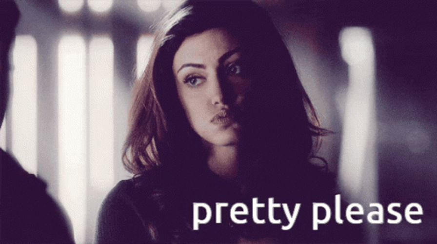 Pretty Please Hayley Marshall GIF