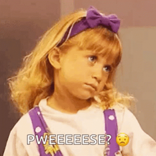 Pretty Please Michelle Tanner GIF