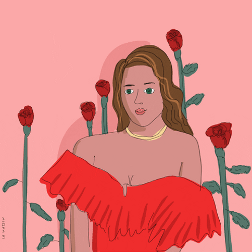 Pretty Queen Rosas GIF