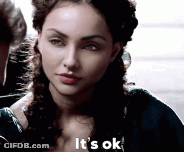Pretty Woman Comforting Man Its Ok GIF