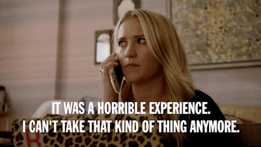 Pretty Woman Says Not Again To Dating GIF