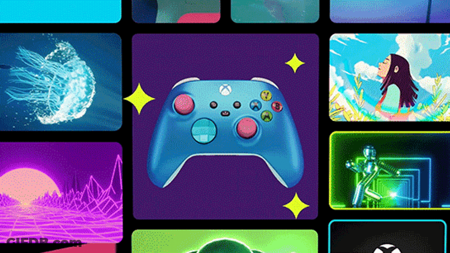 Pretty Xbox Controller Trading Places GIF