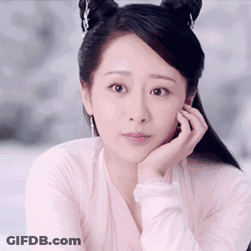 Pretty Yang Zi Chinese Girl GIF