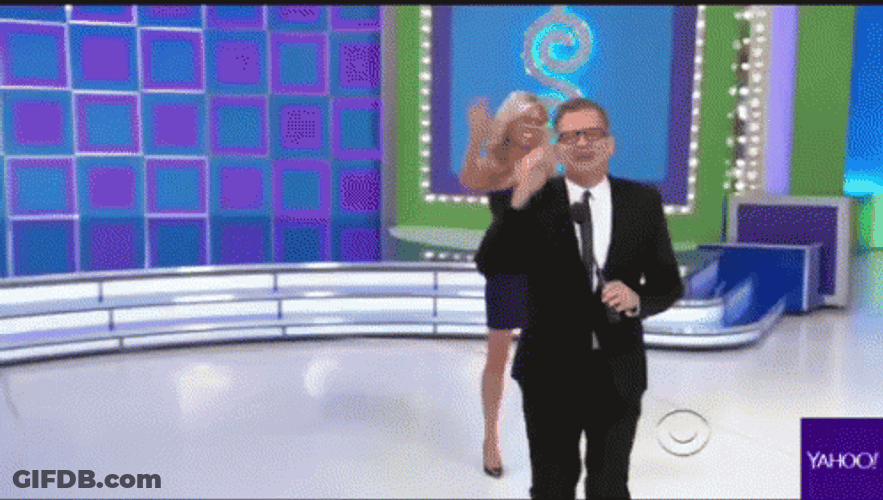Price Is Right On Stage GIF
