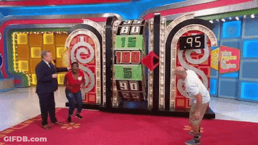 Price Is Right Trille Players GIF