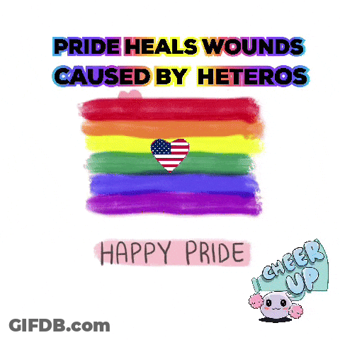Pride Heals Wounds Poster GIF