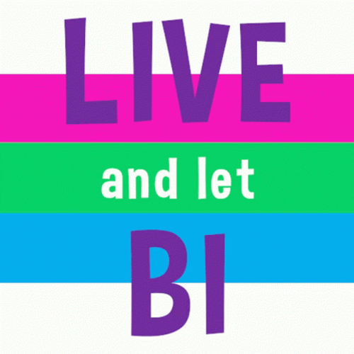 Pride Live And Let Bisexual GIF