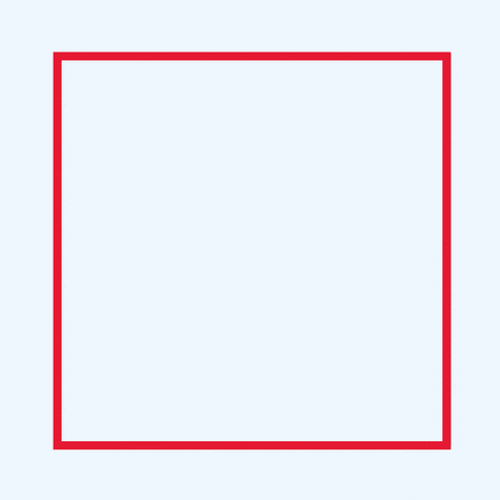 Pride Red Border Rainbow GIF