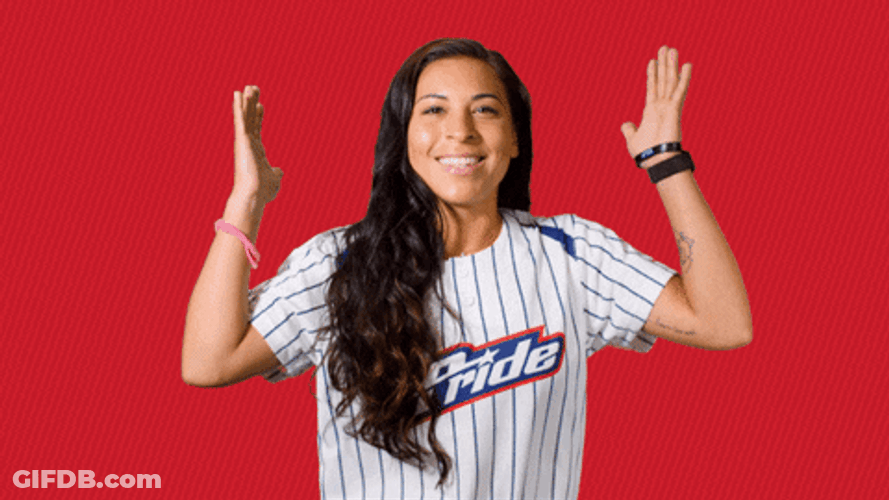 Pride Team Member Cute Softball Dance GIF