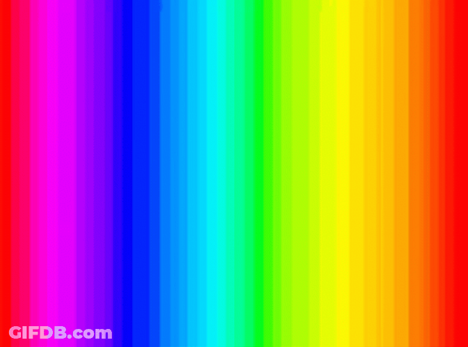 Pride Vertical Moving Rainbow GIF