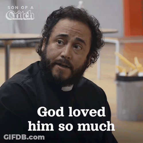 Priest God Loved Him So Much GIF