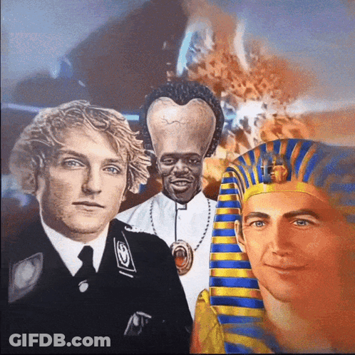 Priest King And Nazi GIF
