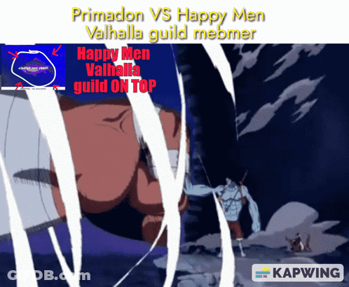 Primadon Vs Happy Men Valhalla Guild On Top GIF