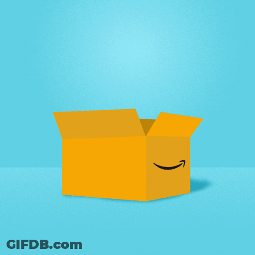 Prime Day Yellow Box GIF