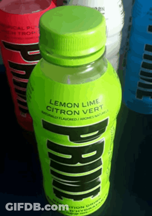 Prime Green Bottle GIF