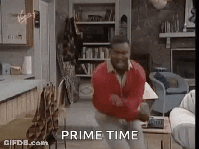 Prime Time Dancing Man GIF