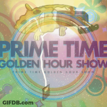 Prime Time Golden Hour Show Poster GIF