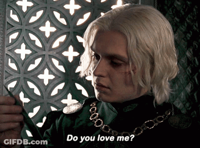 Prince Aegon Asking Do You Love Me GIF