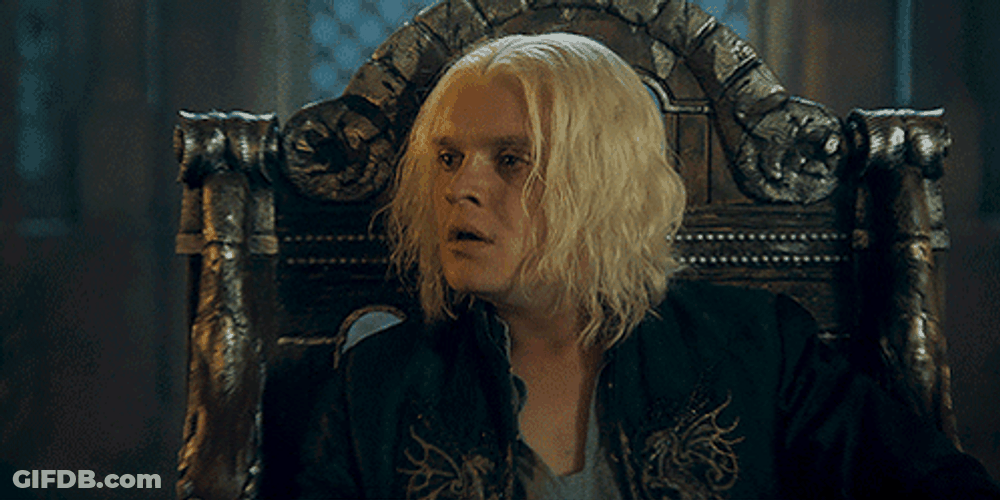 Prince Aegon Targaryen Annoyed Saying No GIF