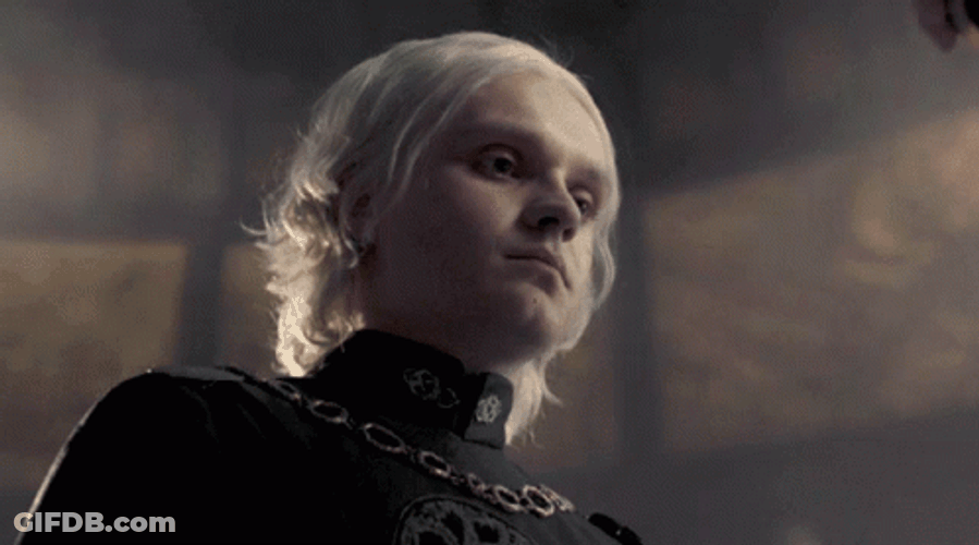 Prince Aegon Targaryen Forehead Blessing GIF