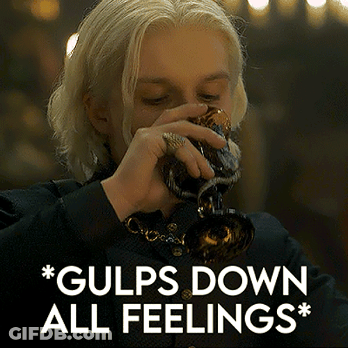 Prince Aegon Targaryen Gulps Down Meme GIF