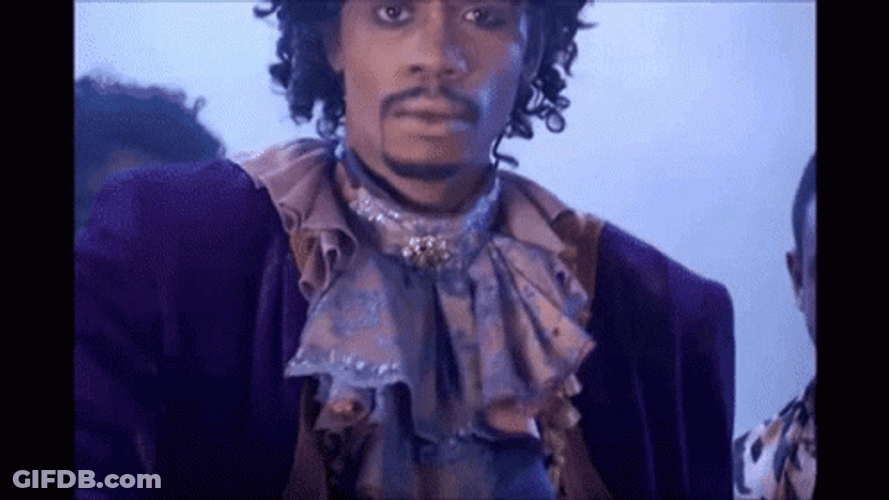 Prince Game Blouses Peace Sign GIF