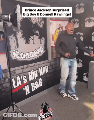 Prince Jackson Surprised Big Boy And Donnell Rawlings GIF