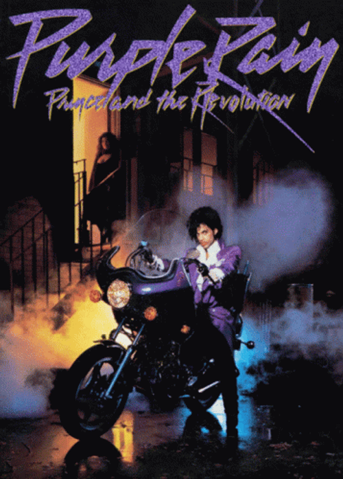 Prince Purple Rain Poster GIF