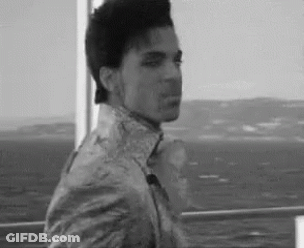 Prince Singer Walking Away GIF