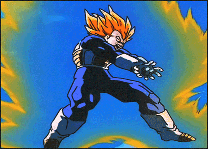 Prince Vegeta Dragon Ball Series GIF