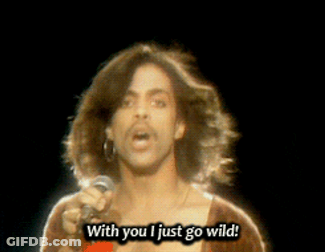 Prince With You I Just Go Wild GIF