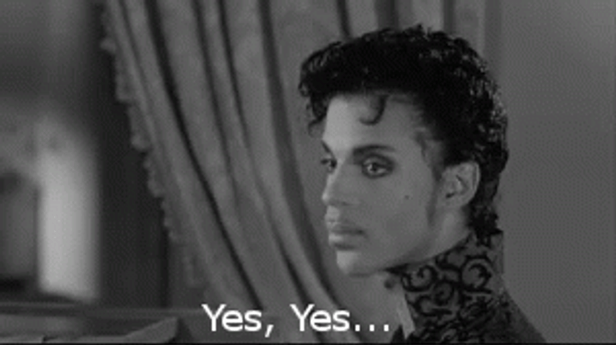 Prince Yes Yes Agree GIF