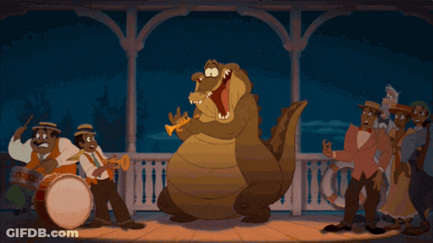 Princess And The Frog Big Crocodile GIF