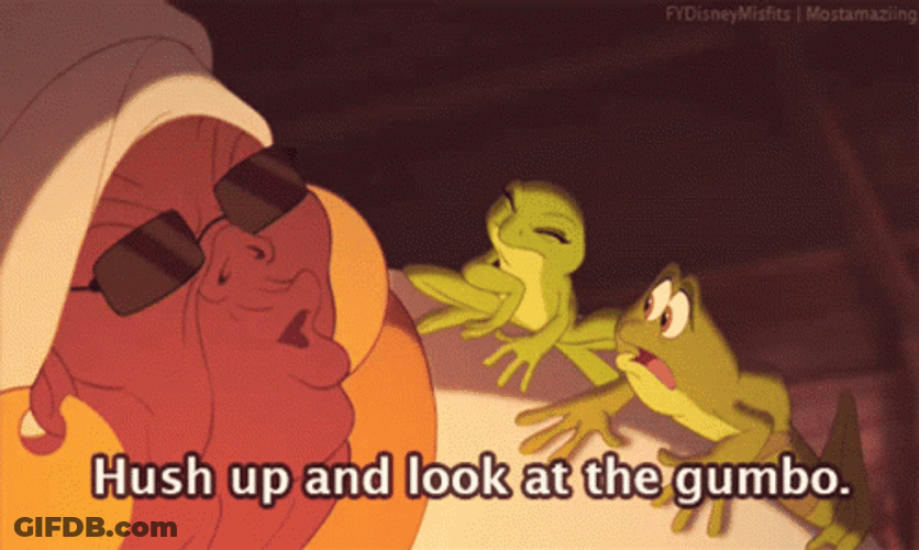 Princess And The Frog Mama Odie Hush Up GIF