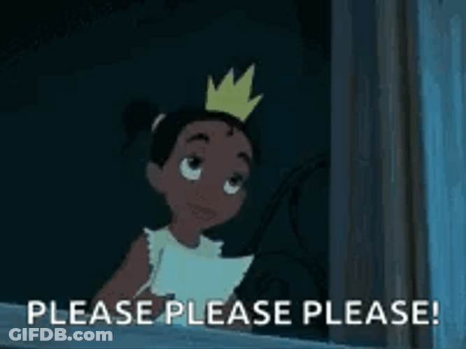 Princess And The Frog Young Tiana Please GIF