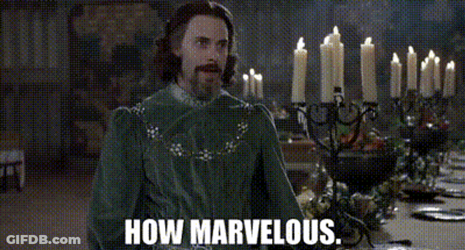 Princess Bride Count Tyrone Rugen You Look Marvelous GIF