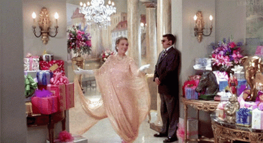 Princess Diaries 2 Queen Clarisse Renaldi Spinning GIF