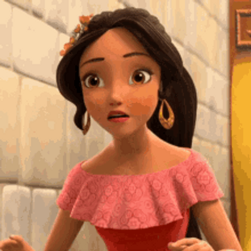 Princess Elena Fingers Crossed GIF