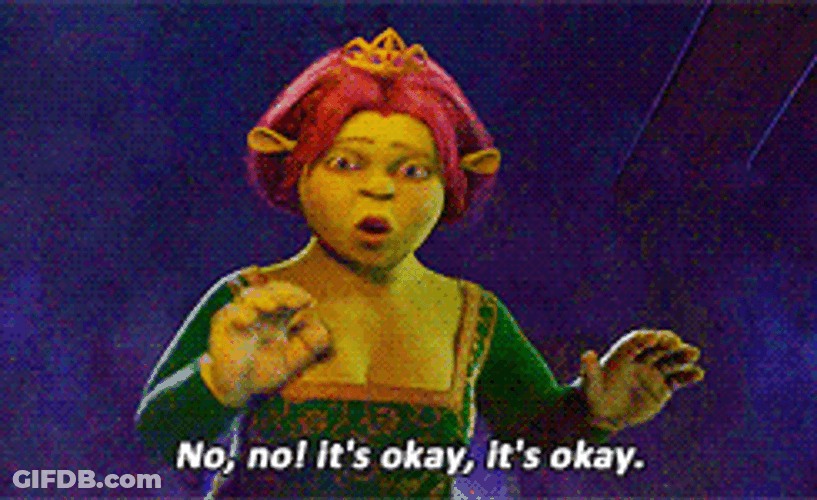 Princess Fiona Okay Meme GIF