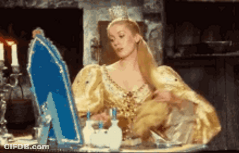 Princess Hair Flip Catherine Deneuve Peau D'ane 1970 GIF