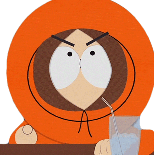 Princess Kenny Angry Punching The Table GIF