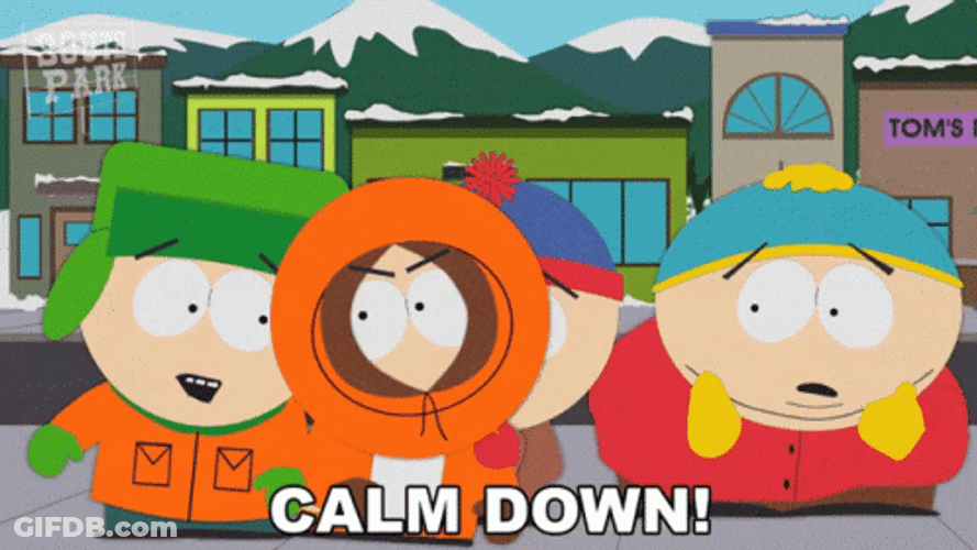 Princess Kenny Calm Down GIF