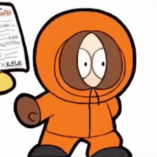 Princess Kenny Choosing Magazine GIF
