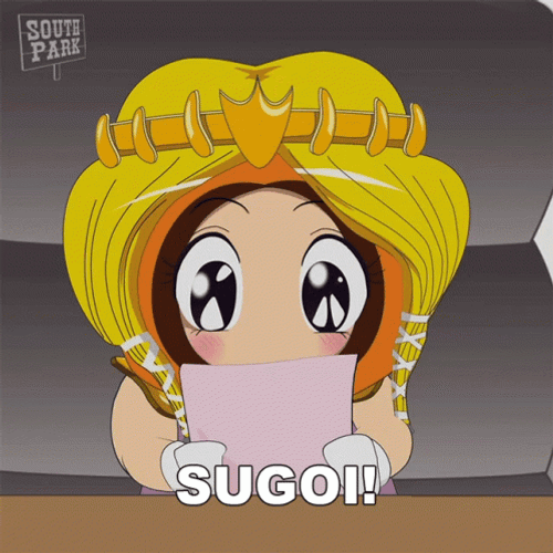 Princess Kenny Sugoi Big Eyes GIF