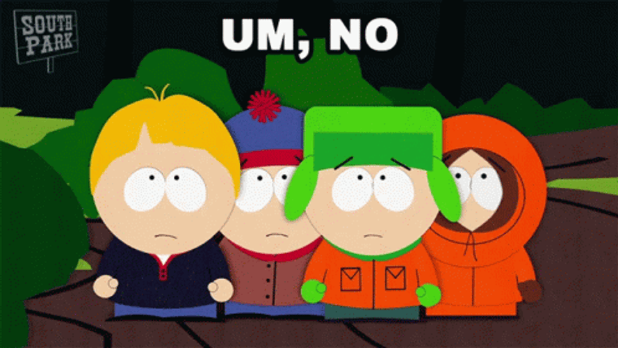 Princess Kenny With Friends Um No GIF