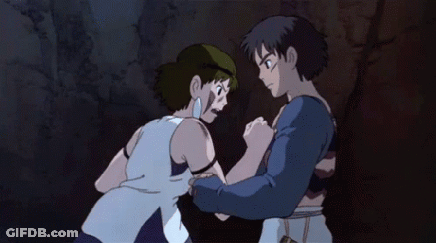 Princess Mononoke Ashitaka Reconcile GIF