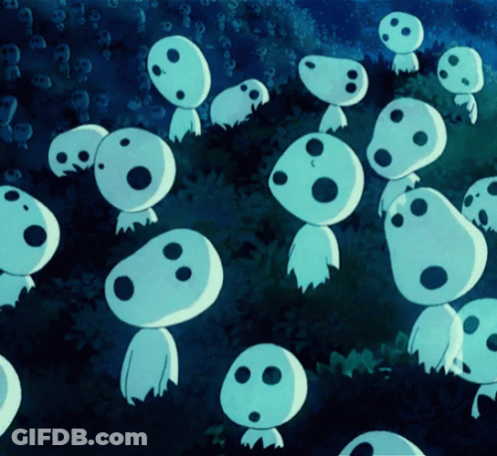 Princess Mononoke Kodama GIF